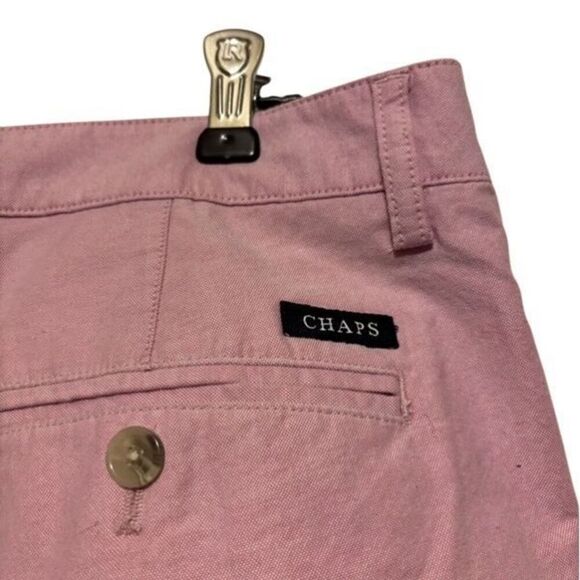 Chaps Stretch Size 32 Pink Casual Shorts - Picture 2 of 4